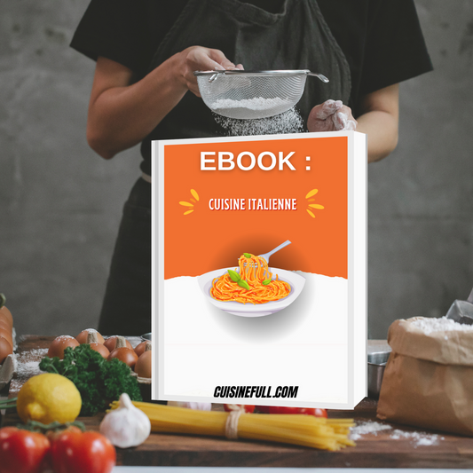 Ebook : Livre de 118 recettes Italienne